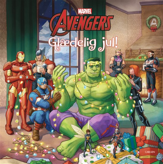 Cover for Marvel · Avengers - Glædelig jul! (Bound Book) [1º edição] (2024)