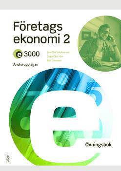 Cover for Jan-Olof Andersson · E3000 Företagsekonomi 2 Övningsbok (Book) (2022)