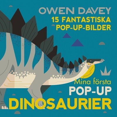 Cover for Owen Davey · Mina första pop-up-dinosaurier (Board book) (2019)