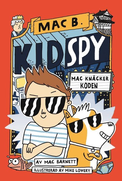 Cover for Mac Barnett · Kid Spy: Kid Spy: Mac knäcker koden (Bound Book) (2021)