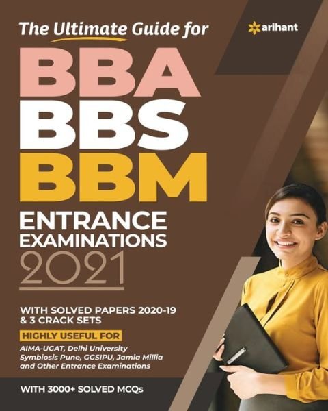 Cover for Arihant Experts · Guide for BBA / BBS / BBM 2021 (Paperback Book) (2020)