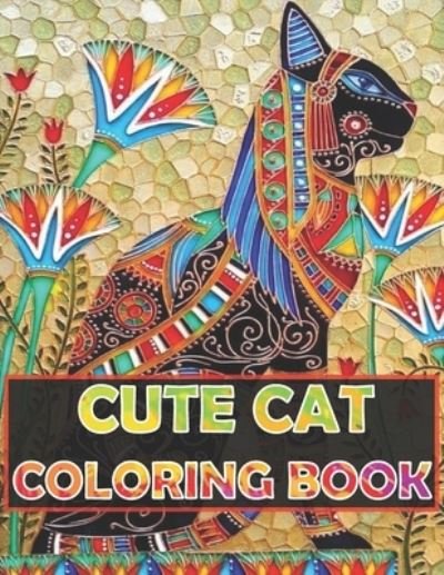 Cover for Pp Publications · Cute Cat Coloring Book (Paperback Bog) (2020)