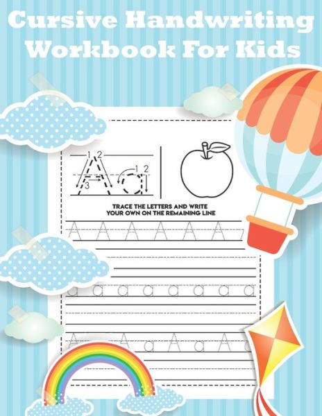 Cover for Cursive Publishing Co · Cursive Handwriting Workbook For Kids (Paperback Book) (2020)