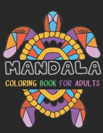 Cover for Bnke Sg · Mandala Coloring Book for Adults (Paperback Book) (2021)