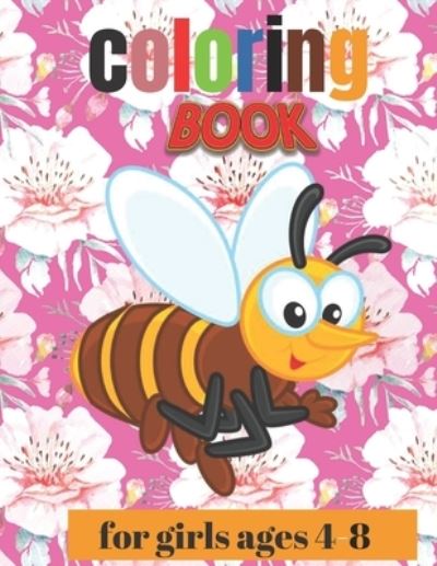 Cover for Karm Kim · Coloring Books For Girls Ages 4-8: 50 pages _ 8.5 / 11 inch (Paperback Book) (2022)