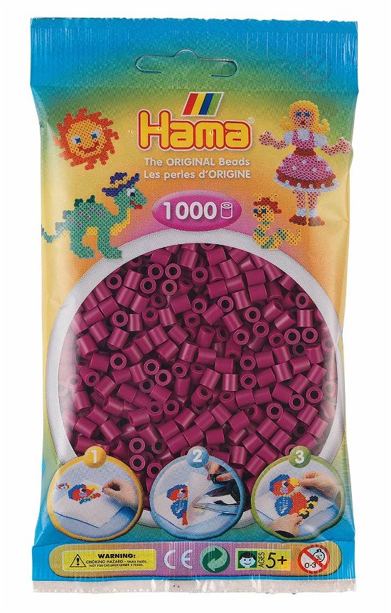 Hama Strijkkralen - Pruim (82) 1000st. - Hama - Merchandise - Hama - 0028178207823 - 2020