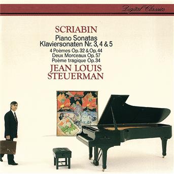 Cover for Steuerman Jean Louise · Piano Sonatas Nr. 3, 4 &amp; 5 (CD) (1988)