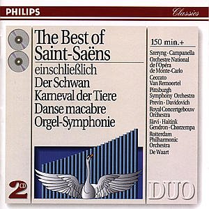 Cover for Various Artists · The Best Of Saint-Saens (CD) (1995)