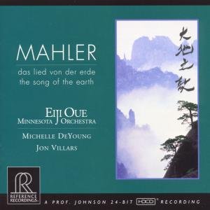 Das Lied Von Der Erde - Mahler / Deyoung / Villars / Oue / Minnesota Orch - Música - REFERENCE - 0030911108823 - 17 de agosto de 1999