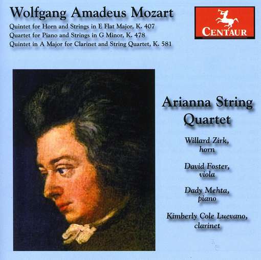 Quintets & Quartet - Arianna String Quartet - Musiikki - CENTAUR - 0044747304823 - keskiviikko 21. maaliskuuta 2012