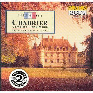 Cover for A.E. Chabrier · Complete Piano Music (CD) (1990)