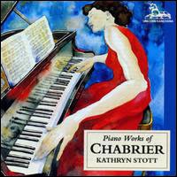 Cover for Kathryn Stott · Piano Works Of Chabrier (CD) (2016)