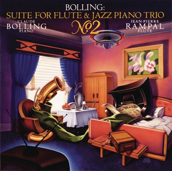 Cover for Claude Bolling · Suite For Flute &amp; Jazz Trio #2 by Bolling, Claude (CD) (1997)
