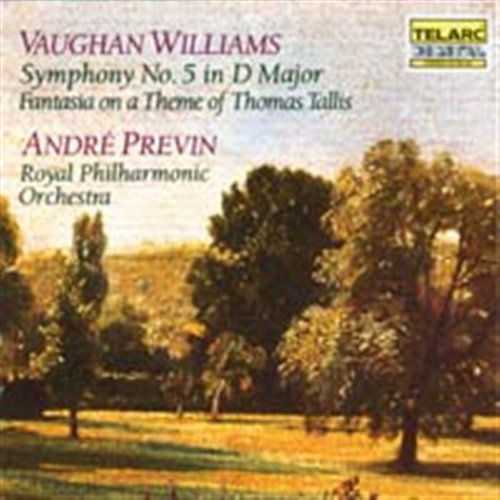 Vaughan Williams: Symphony 5 - Royal Phil Orch / Previn - Musik - Telarc - 0089408015823 - 25. oktober 1990