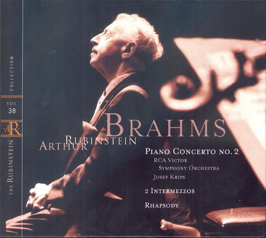 Cover for Rubinstein / Brahms · Rubinstein Collection 38 (CD) (2013)