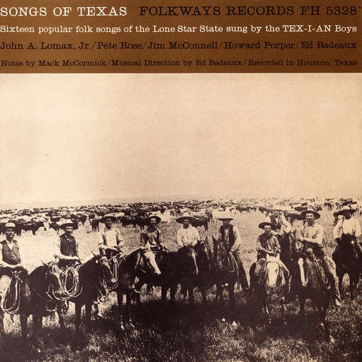 Songs of Texas - Tex-i-an Boys - Musik - SMITHSONIAN FOLKWAYS - 0093070532823 - 30. maj 2012