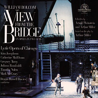 Cover for Bolcom / Josephson / Malfitano / Turay / Davies · View from the Bridge (CD) (2001)