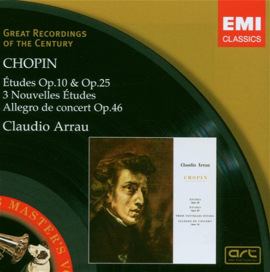 Chopin:etüdök Op.10,.25 - Arrau Claudio - Musik - WARNER - 0094637998823 - 9. marts 2007