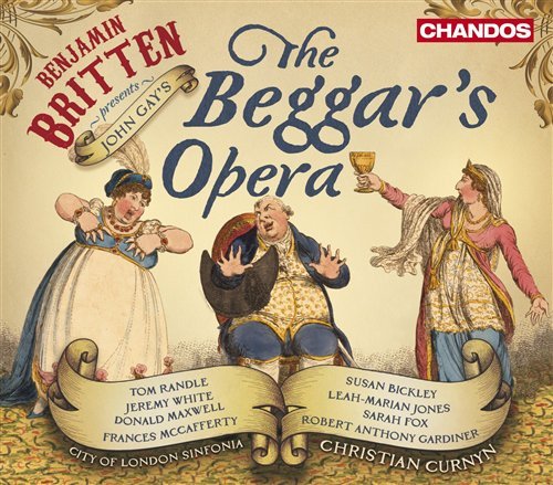 Cover for Britten / Bickley / White / Jones / Randle / Fox · Beggar's Opera (CD) (2009)