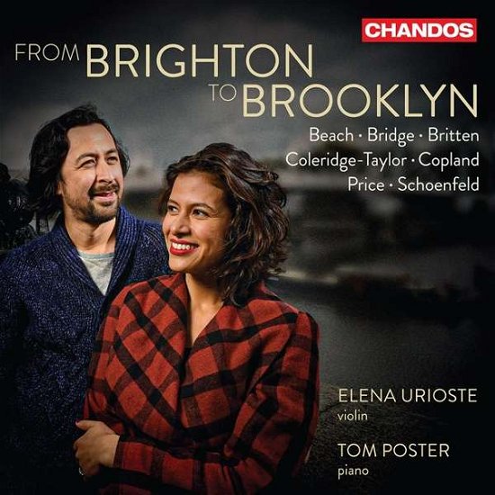 Cover for Urioste, Elena / Tom Poster · From Brighton to Brooklyn (CD) (2022)