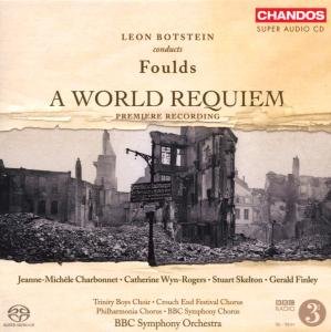 Cover for BBC Sym. Orch. / Botstein / Charbonnet · A World Requiem Chandos Klassisk (SACD) (2008)