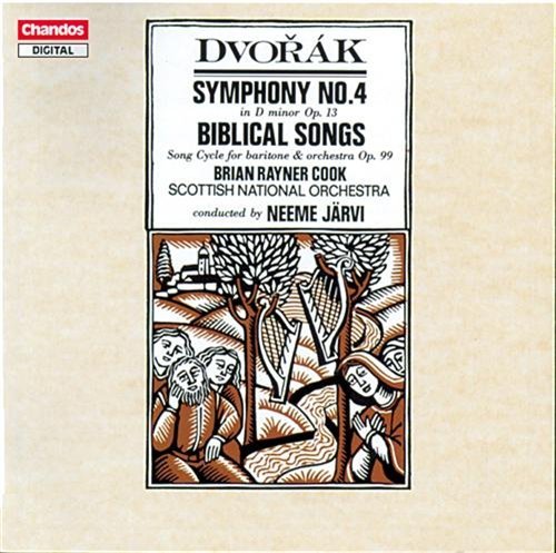 Symphony 4 / Biblical Songs - Dvorak / Jarvi / Sno / Rayner Cook - Musikk - CHN - 0095115860823 - 28. oktober 1992