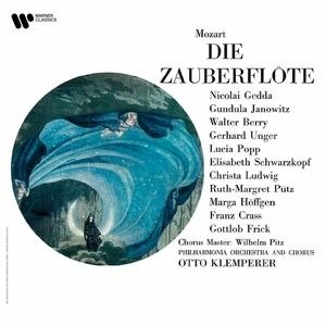 Cover for Otto Klemperer / Philharmonia Orchestra &amp; Chorus · Mozart: Die Zauberflote (CD) (2022)