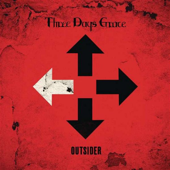 Cover for Three Days Grace · Outsider (CD) (2018)