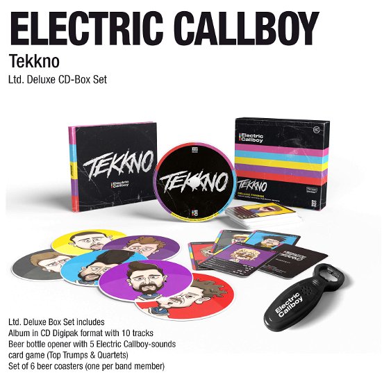 Cover for Electric Callboy · Tekkno (CD) (2022)