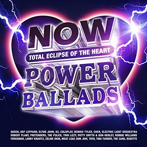 Cover for Various Artists · Now Thats What I Call Power Ballads: Total Eclipse Of The Heart (CD) (2022)
