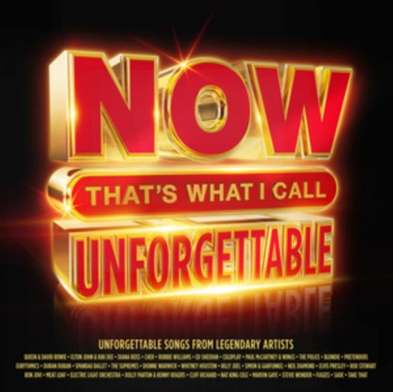 Cover for Now That's What I Call Unforgettable / Various (CD) (2024)