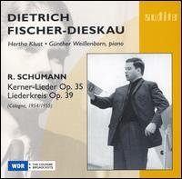 Cover for Schumann / Klust / Weibenborn · Kerner Lieder (CD) (2007)