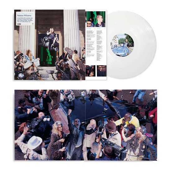 Cover for Robbie Williams · Life Thru a Lens (LP) [Limited Clear Vinyl edition] (2022)