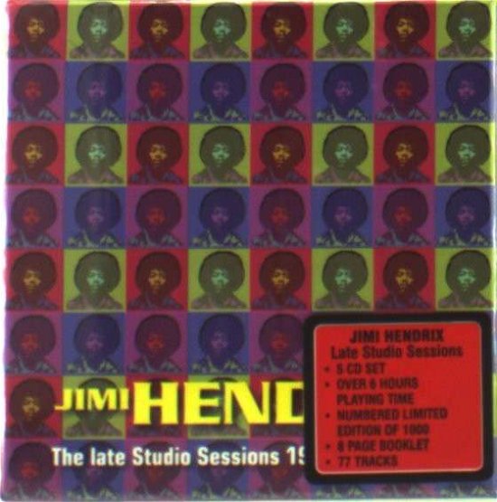 Cover for The Jimi Hendrix Experience · Late Studio Sessions 1969 - 1970 (CD) (2011)