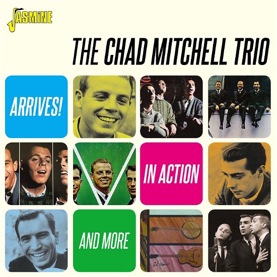 Arrives! / In Action & More - Chad Mitchell Trio - Musikk - JASMINE RECORDS - 0604988103823 - 27. september 2019