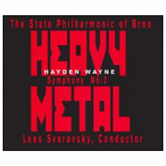 Cover for Hayden Wayne &amp; the Philharmonic of Brno · Symphony #3: Heavy Metal (CD) (2023)