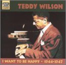 Cover for Teddy Wilson · I Want To Be Happy (CD) (2001)
