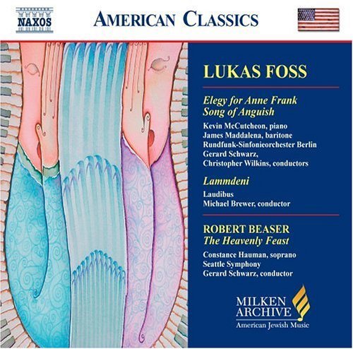 Cover for Foss / Mccutcheon / Maddalena / Schwarz / Wilkins · Milken Arch Amer Jewish Music: Elegy Anne Frank (CD) (2005)