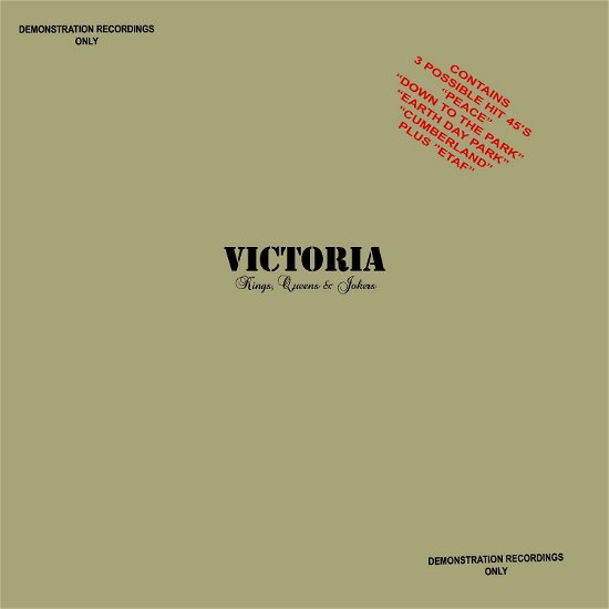 Cover for Victoria · Kings, Queens &amp; Jokers (CD) (2023)