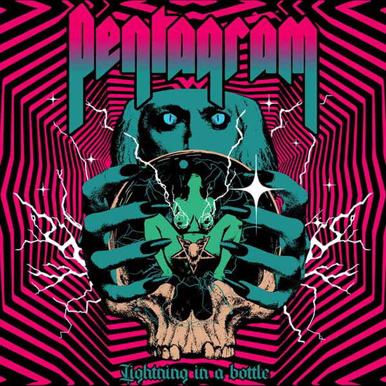 Cover for Pentagram · Lightning in a Bottle (Striped Magenta-white-blue Vinyl) (LP) (2025)