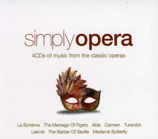 Simply Opera - Various Artists - Musiikki - SIMPLY - 0698458290823 - torstai 9. elokuuta 2012