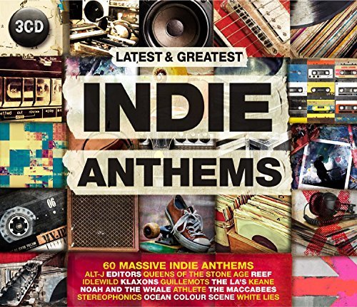 Cover for Various Artists · Indie Anthems - Latest &amp; Greatest (CD) (2023)