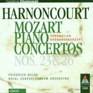 Cover for Harnoncourt · Mozart.Pianos Concertos Nos.23 And 26 (CD)