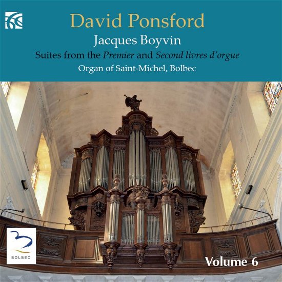 Cover for David Ponsford · Jacques Boyvin: French Organ Music From The Golden Age. Vol. 5 (CD) (2018)