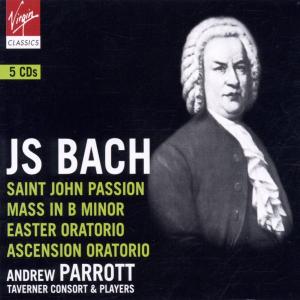 Cover for Parrott / Taverner Consort &amp; P · Bach: St. John Passion / Mass (CD) (2007)