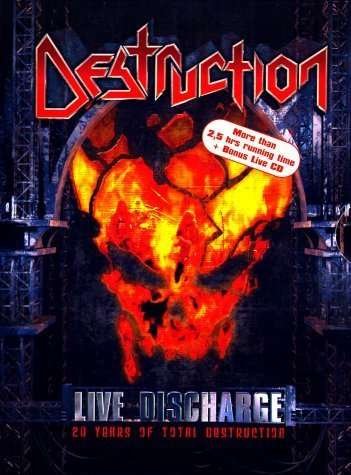 Cover for Destruction · Live &amp; More (MDVD) (2004)