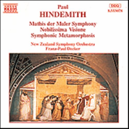 Hindemithmathis Der Maler Symphony - New Zealand Sodecker - Musiikki - NAXOS - 0730099407823 - tiistai 21. helmikuuta 1995