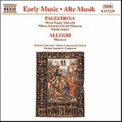 Choral Works - Palestrina / Allegri - Musik - NAXOS - 0730099423823 - 16. januar 2012