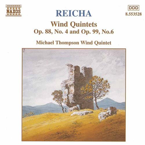 Wind Quintets - A. Reicha - Musiikki - NAXOS - 0730099452823 - keskiviikko 7. toukokuuta 1997