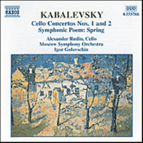 Cello Concertos - D. Kabalevsky - Musiikki - NAXOS - 0730099478823 - torstai 5. maaliskuuta 1998